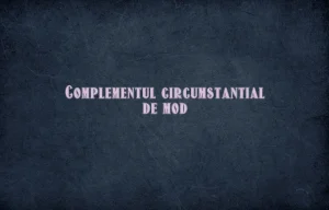 complement circumstantial de mod