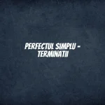 perfect simplu terminatii