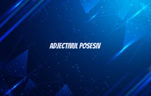adjectiv posesiv