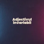 adjectiv invariabil