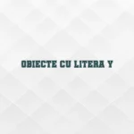obiecte cu litera y