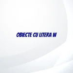 obiecte cu litera w