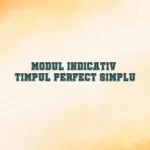 modul indicativ timpul perfect simplu