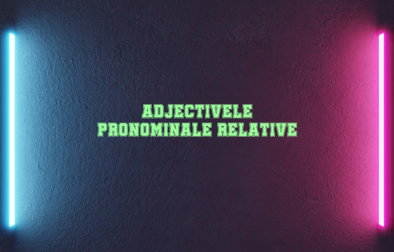 adjective pronominale relative