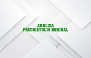 analiza predicat nominal