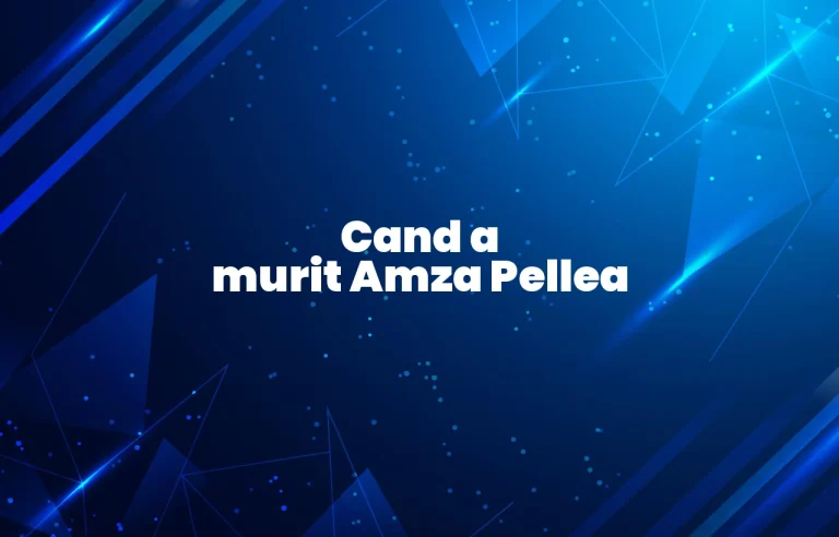 cand a murit amza pellea
