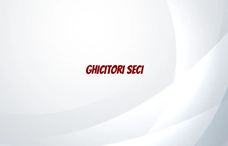 ghicitori seci